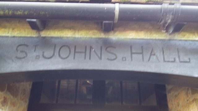 St John's Hall entrance